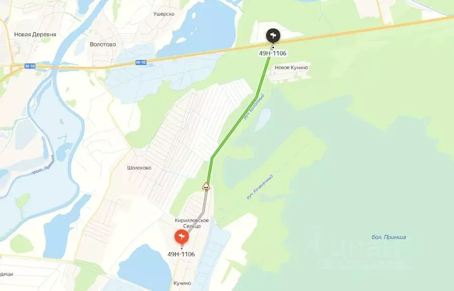 Участок в Новгородская область, Новгородский район, Савинское с/пос, ... - Фото 1