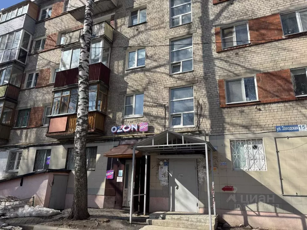2-к кв. Нижегородская область, Нижний Новгород Заводская ул., 15к4 ... - Фото 1