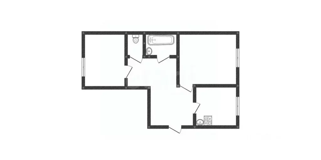 2-к кв. Смоленская область, Ельня Строительная ул., 4 (47.3 м) - Фото 1