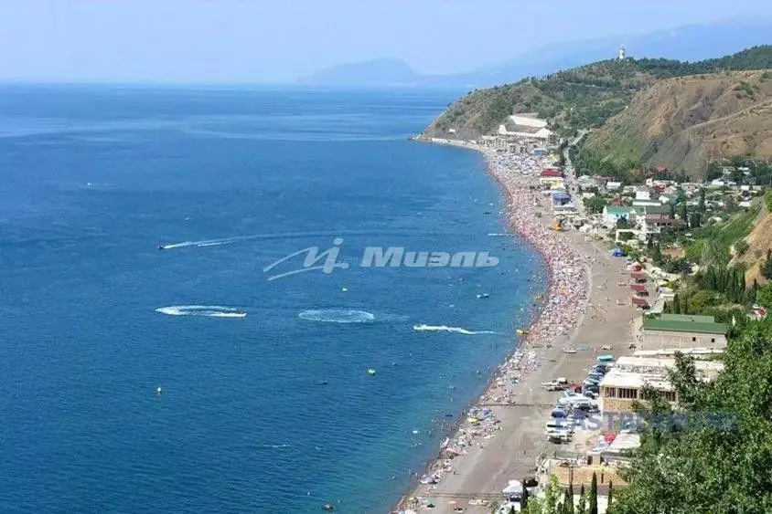 Участок в Крым, Алушта муниципальный округ, с. Рыбачье ул. Речная, 45 ... - Фото 1