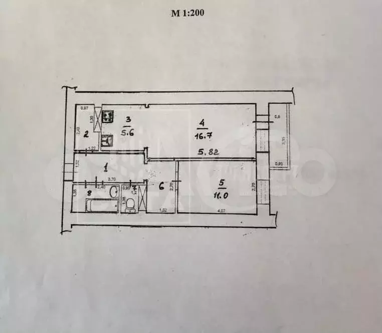 2-к. квартира, 51 м, 14/16 эт. - Фото 0