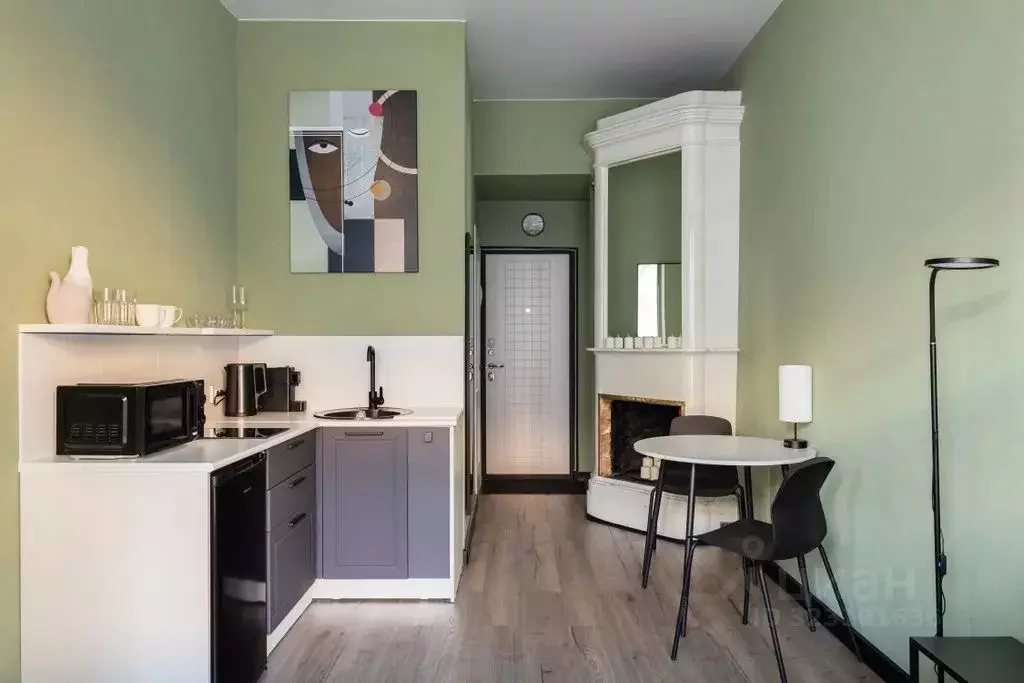 Студия Санкт-Петербург Рузовская ул., 27 (18.0 м) - Фото 2