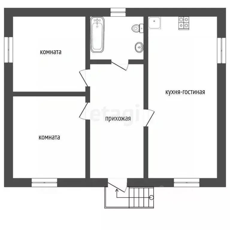 Дом в Ярославская область, Ярославль Юдовская ул., 3 (100 м) - Фото 1