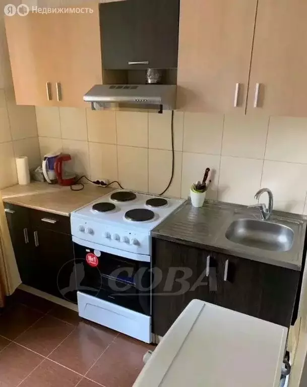 1-комнатная квартира: Тюмень, улица Пермякова, 21 (34 м) - Фото 1