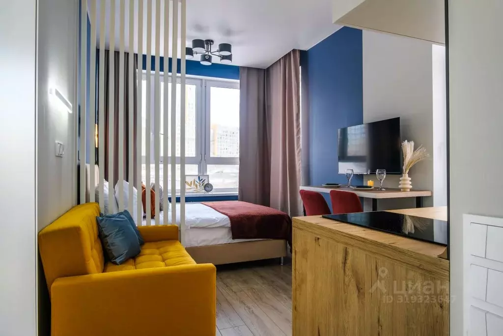 Студия Свердловская область, Екатеринбург ул. Амундсена, 5 (16.0 м) - Фото 1