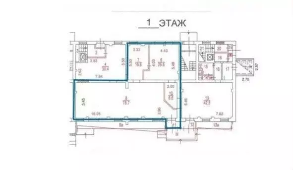 Помещение свободного назначения в Москва ул. Шаболовка, 24 (130 м) - Фото 1