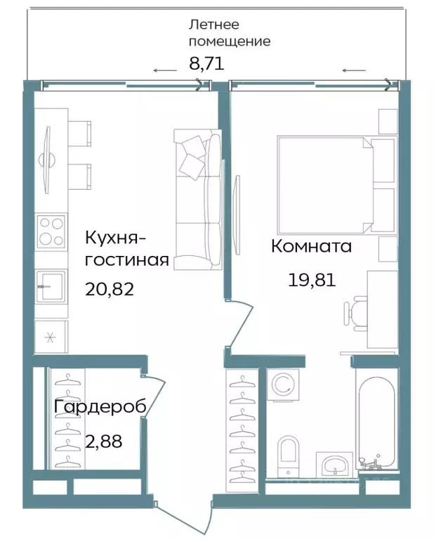 2-к кв. Крым, Саки ул. Морская (52.22 м) - Фото 0
