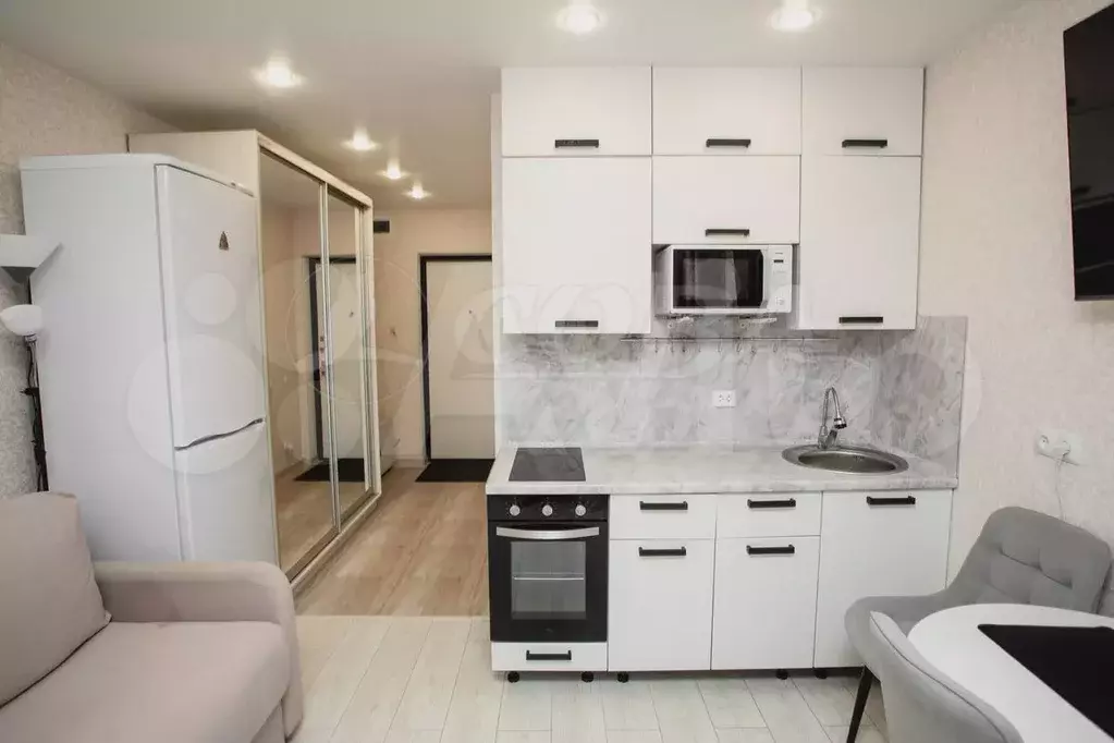 Квартира-студия, 19,6 м, 4/20 эт. - Фото 1
