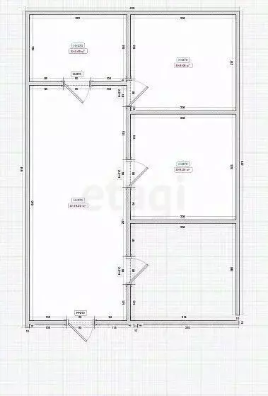 2-к кв. Ингушетия, Магас ул. Бота Гагиева (67.0 м) - Фото 1