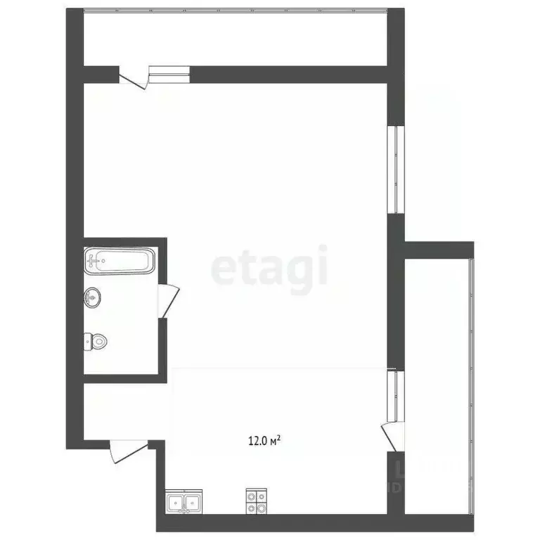 2-к кв. Ямало-Ненецкий АО, Губкинский 9-й мкр, 37 (63.3 м) - Фото 2