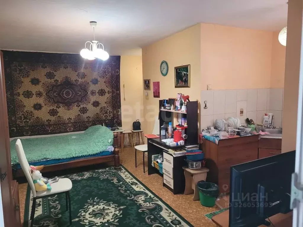 1-к кв. Иркутская область, Иркутск ул. Красноказачья, 8А (27.0 м) - Фото 1