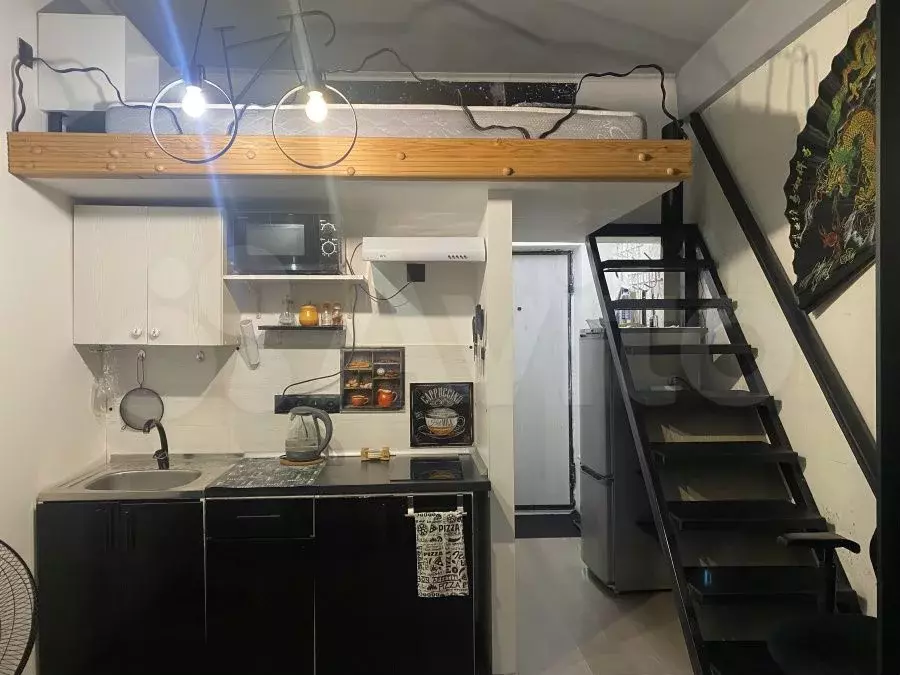 Квартира-студия, 16,4 м, 1/5 эт. - Фото 1
