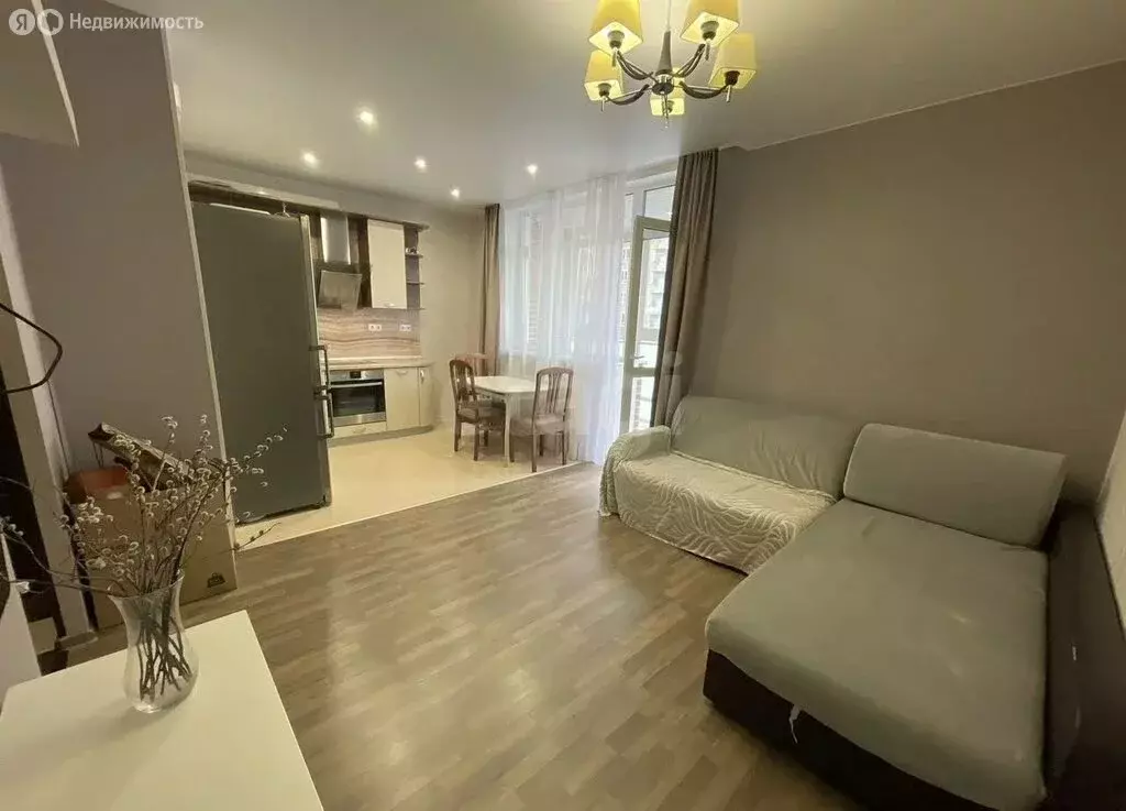 Квартира-студия: Новосибирск, улица В. Высоцкого, 51 (28 м) - Фото 2