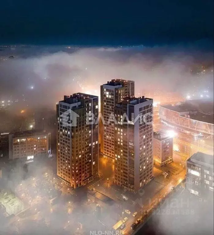 3-к кв. Нижегородская область, Нижний Новгород ул. Родионова, 192к3 ... - Фото 1