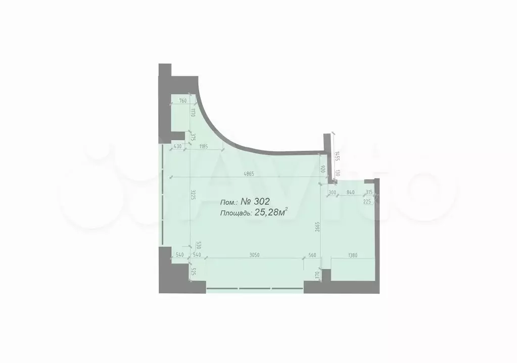 Офис, 24.3 м - Фото 0