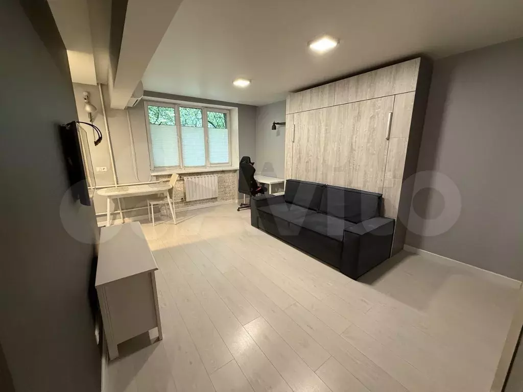 Квартира-студия, 33 м, 1/5 эт. - Фото 1