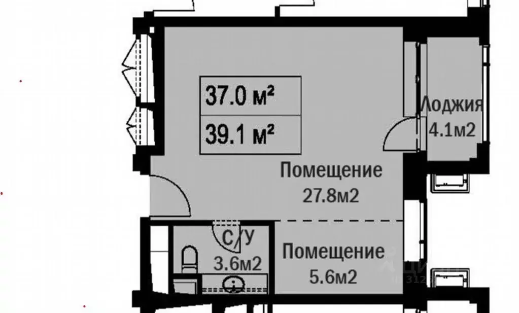 1-к кв. Москва ул. Корабельная, 6 (40.0 м) - Фото 0