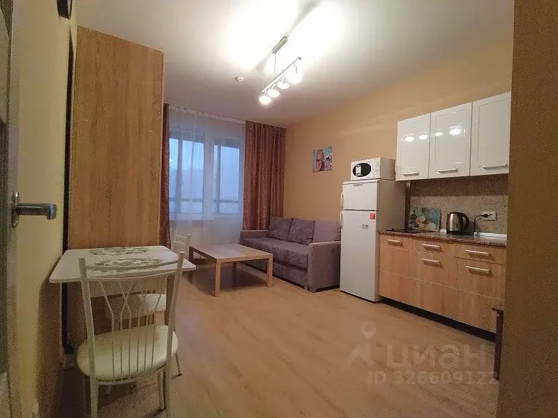 Студия Ленинградская область, Мурино Всеволожский район, ул. Графская, ... - Фото 1