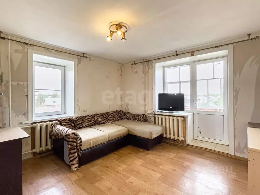 1-к кв. Вологодская область, пос. Майский 36 (32.1 м) - Фото 1