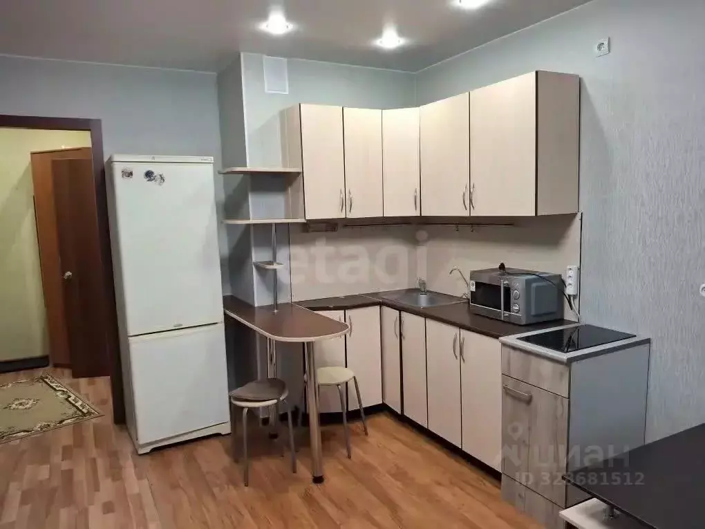 Студия Тюменская область, Тюмень ул. Западносибирская, 2 (27.0 м) - Фото 1