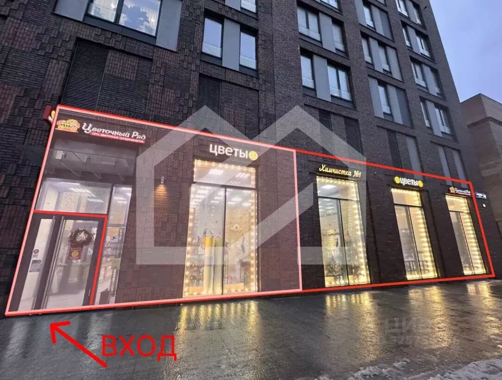 Торговая площадь в Москва Рублевское ш., 101 (95 м) - Фото 1