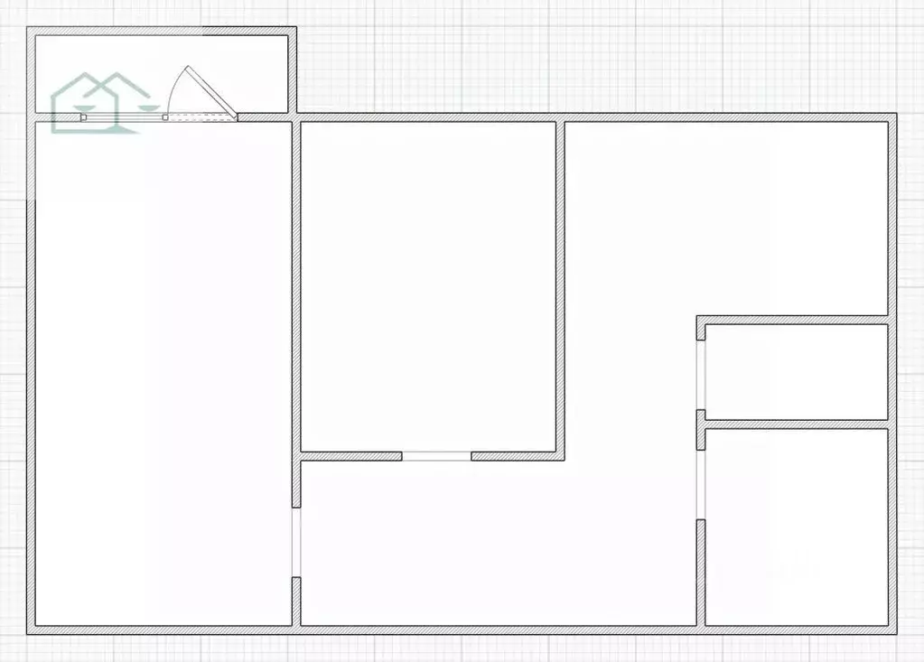 2-к кв. Воронежская область, с. Новая Усмань ул. Полевая, 22А/4 (56.0 ... - Фото 2