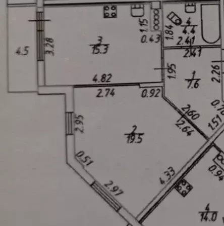 Продаётся 1-к квартира, 46.8 м - Фото 0