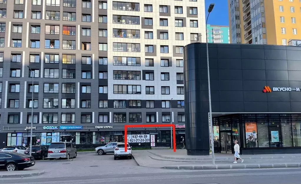 Торговая площадь в Ленинградская область, Мурино Всеволожский район, ... - Фото 1