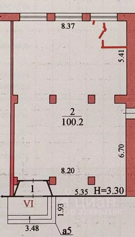 Торговая площадь в Волгоградская область, Волгоград Рабочий поселок ... - Фото 1