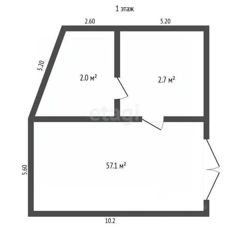 Гараж в Тюменская область, Тобольск 3Б мкр, 18В (102 м) - Фото 2
