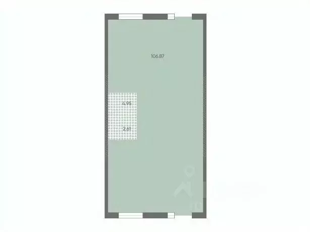 Помещение свободного назначения в Санкт-Петербург Морская миля жилой ... - Фото 1