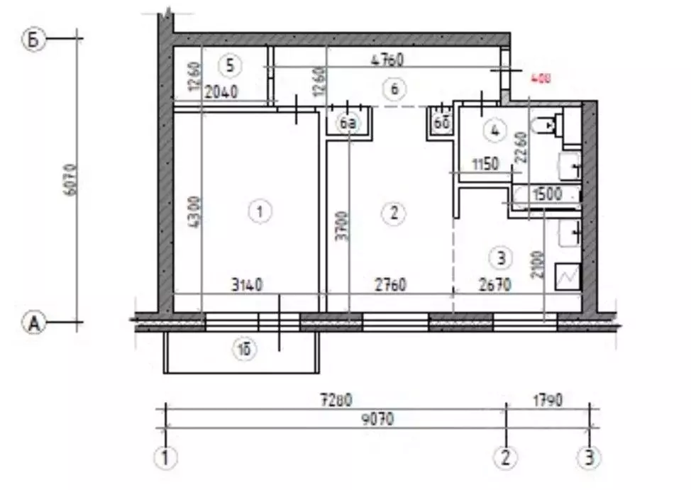 2-к кв. Москва Днепропетровская ул., 3К4 (45.0 м) - Фото 1