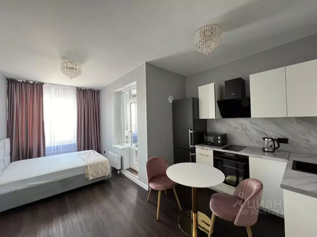 Студия Санкт-Петербург ул. Тосина, 6 (28.0 м) - Фото 1