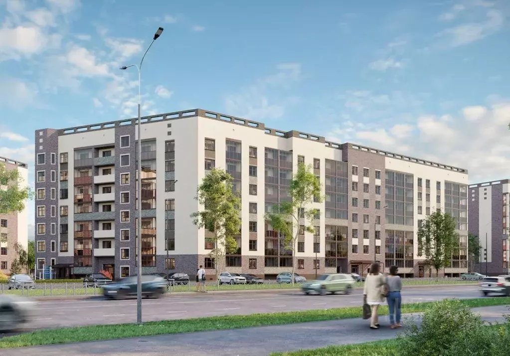 2-к кв. Новгородская область, Великий Новгород Юннатов жилой комплекс ... - Фото 2