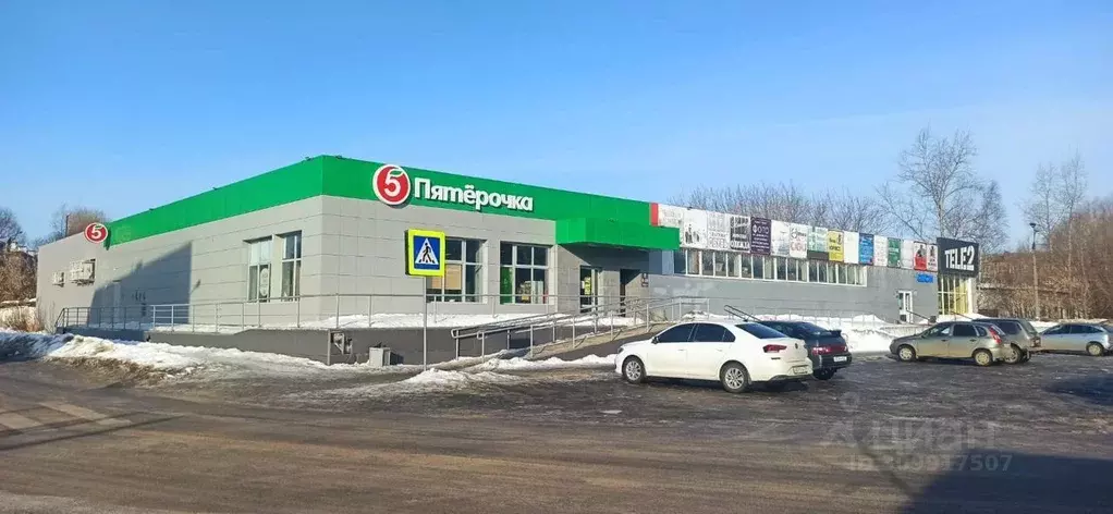 Торговая площадь в Владимирская область, Собинка ул. Чайковского, 14 ... - Фото 1