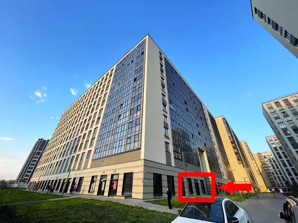 Помещение свободного назначения в Санкт-Петербург аллея Арцеуловская, ... - Фото 1