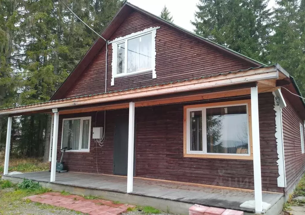 Дом в Карелия, Медвежьегорский муниципальный округ, с. Сосновка ул. ... - Фото 2