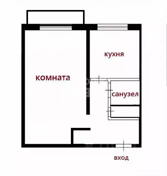 1-к кв. Саратовская область, Саратов ул. Большая Казачья, 59/65 (31.2 ... - Фото 1