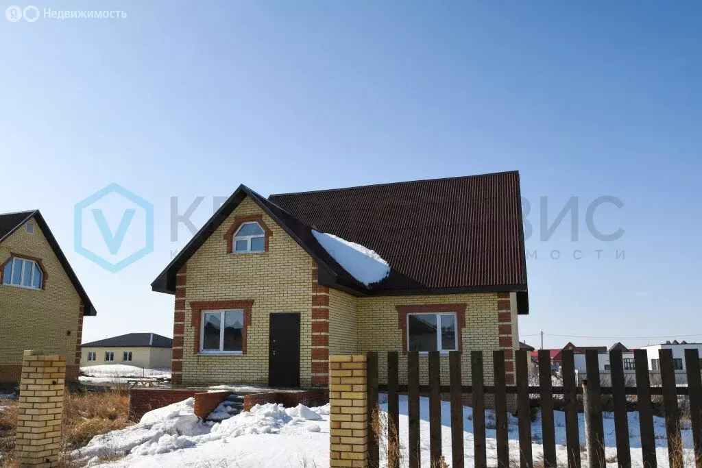 Дом в село Надеждино, КП Зелёный берег, Рябиновая улица (158.4 м) - Фото 1