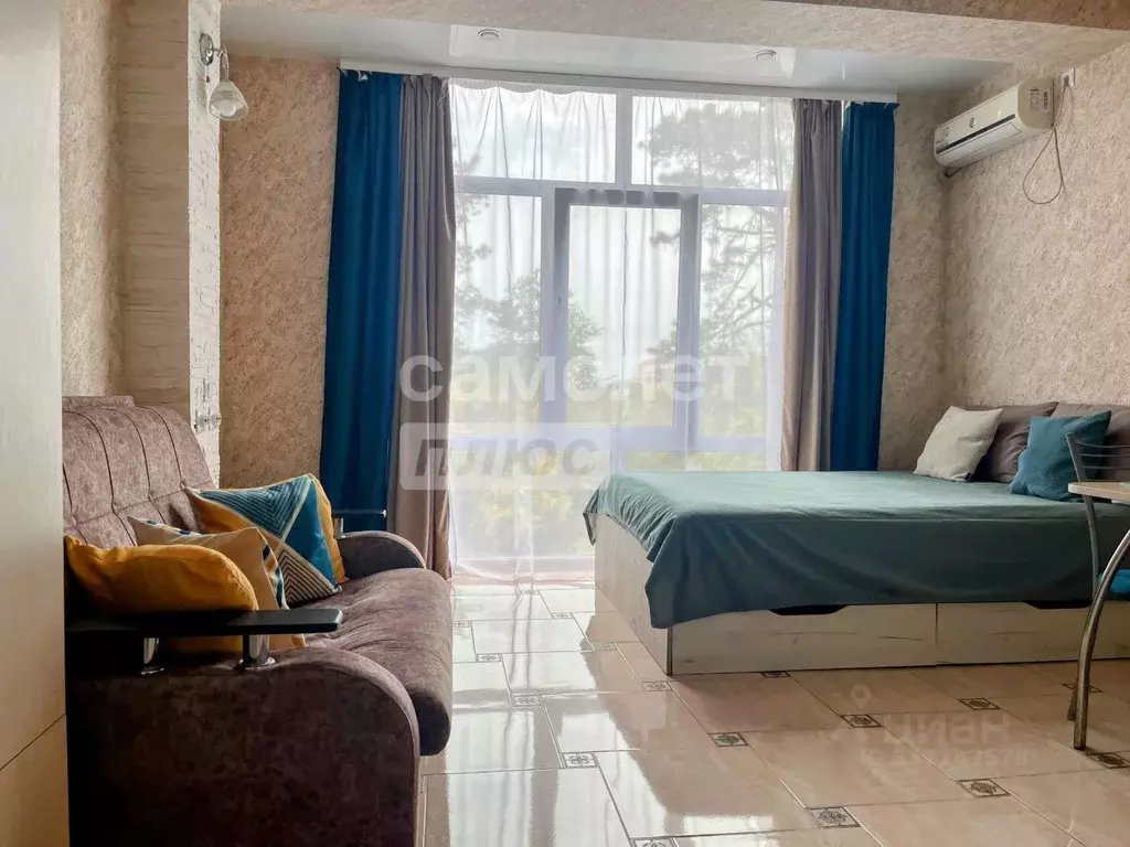 Студия Краснодарский край, Сириус пгт ул. Цветочная, 15/21 (24.0 м) - Фото 0
