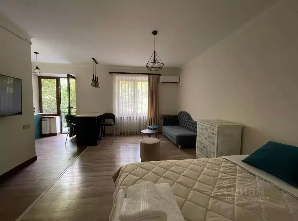 Студия Краснодарский край, Сочи Курортный просп., 108/16 (30.0 м) - Фото 1