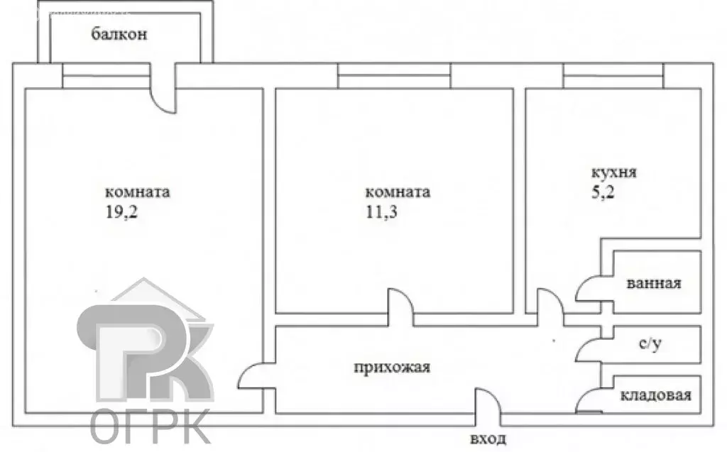 2-комнатная квартира: Видное, проспект Ленинского Комсомола, 38 (44 м) - Фото 1