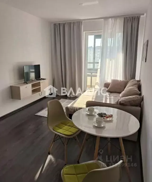 Студия Санкт-Петербург ул. Генерала Кравченко, 7к1 (28.8 м) - Фото 1