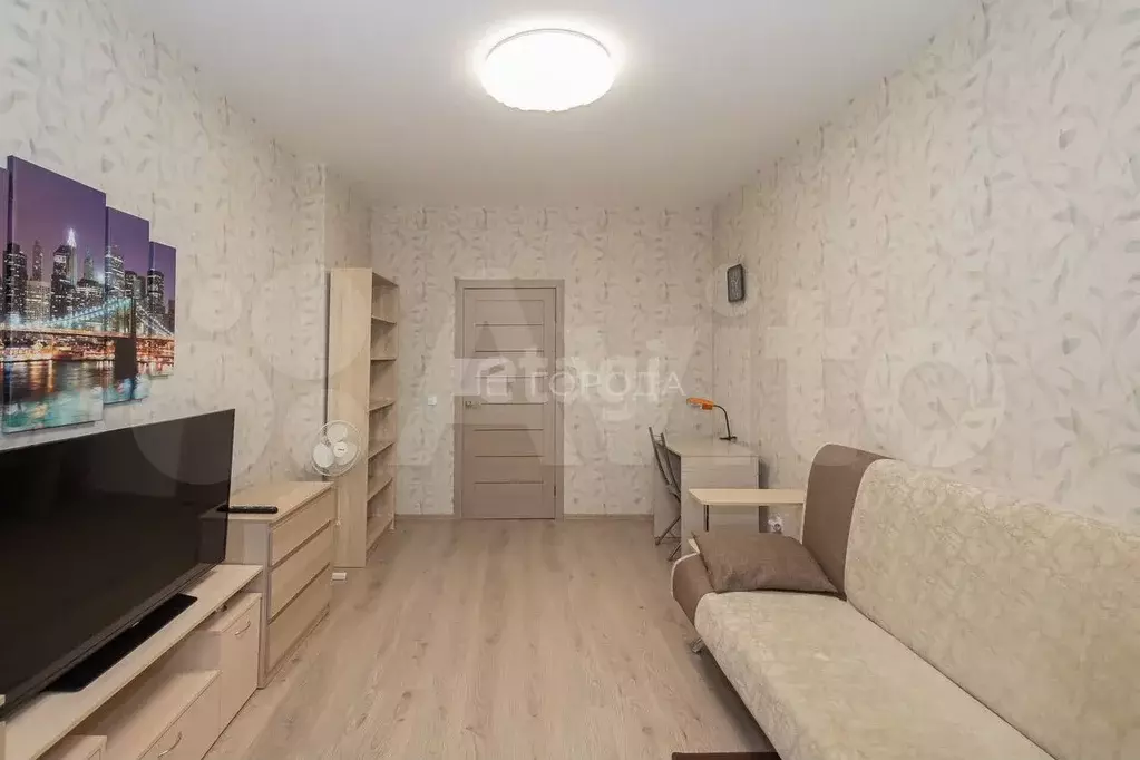 1-к. квартира, 40 м, 11/18 эт. - Фото 1