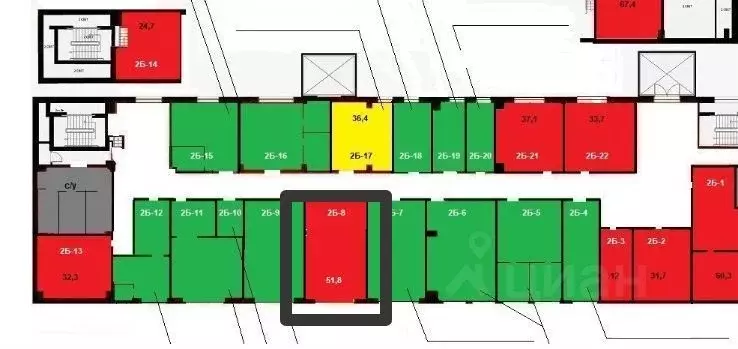 Офис в Саратовская область, Саратов ул. Танкистов, 37 (51 м) - Фото 0