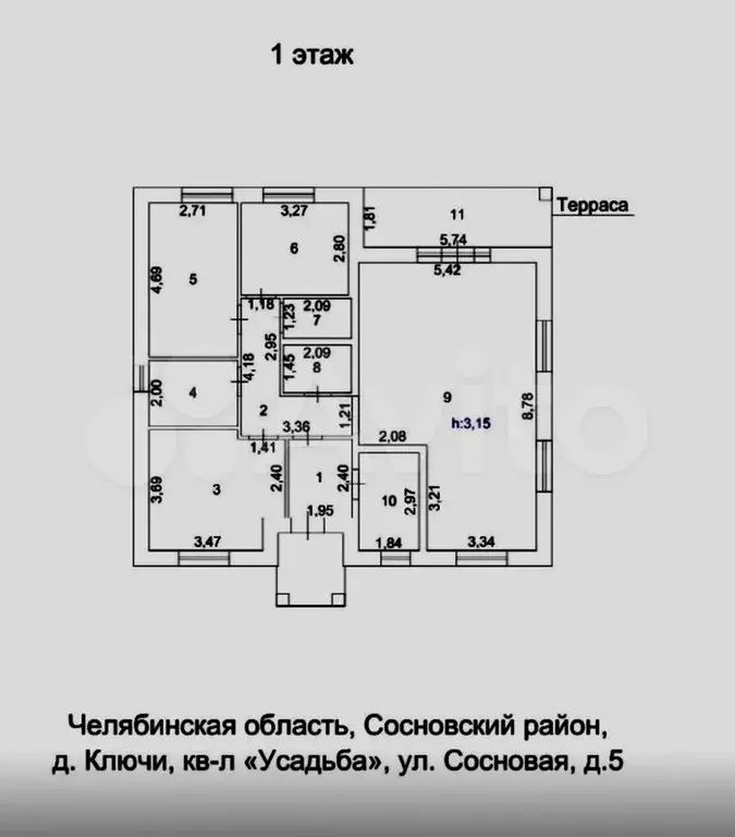 Дом 122 м на участке 10 сот. - Фото 0