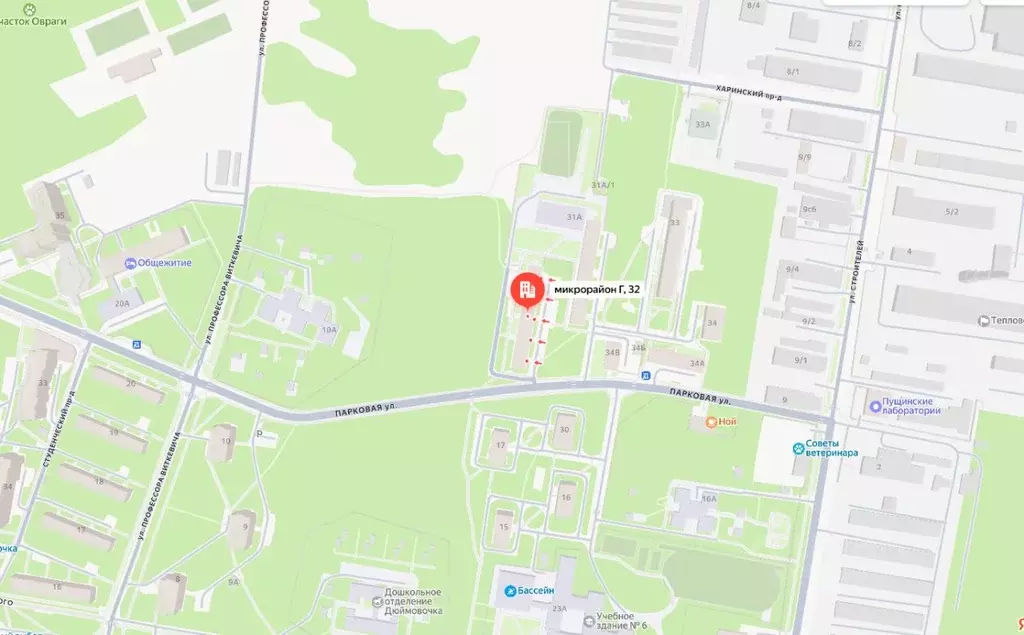 Свободной планировки кв. Московская область, Пущино Серпухов городской ... - Фото 2