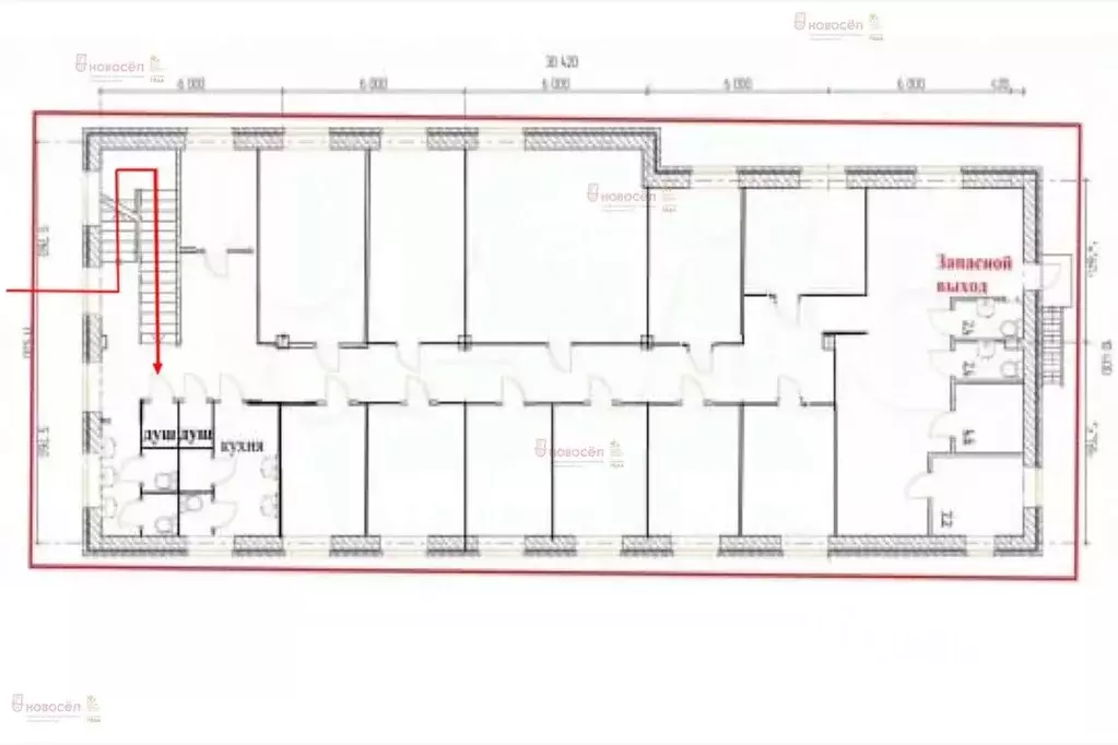 Офис в Свердловская область, Сысертский муниципальный округ, пос. ... - Фото 2