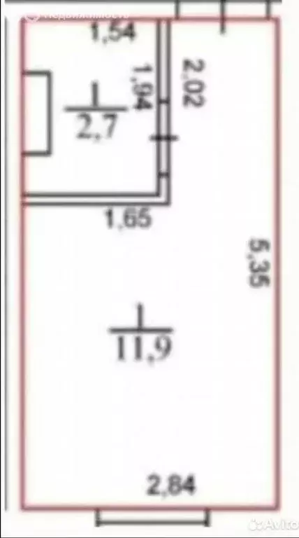 Квартира-студия: Великий Новгород, улица Арциховского, 11 (15 м) - Фото 1