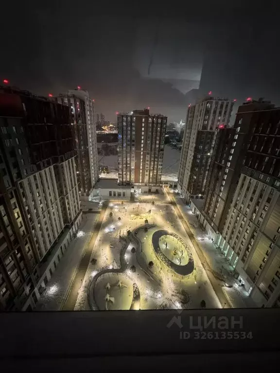 2-к кв. Москва Жилой комплекс остров, 5-й кв-л, 2 (56.4 м) - Фото 1